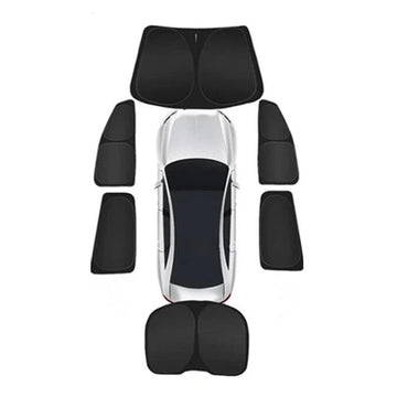 6pcs Set Window Sunshade Covers for Tesla Model S