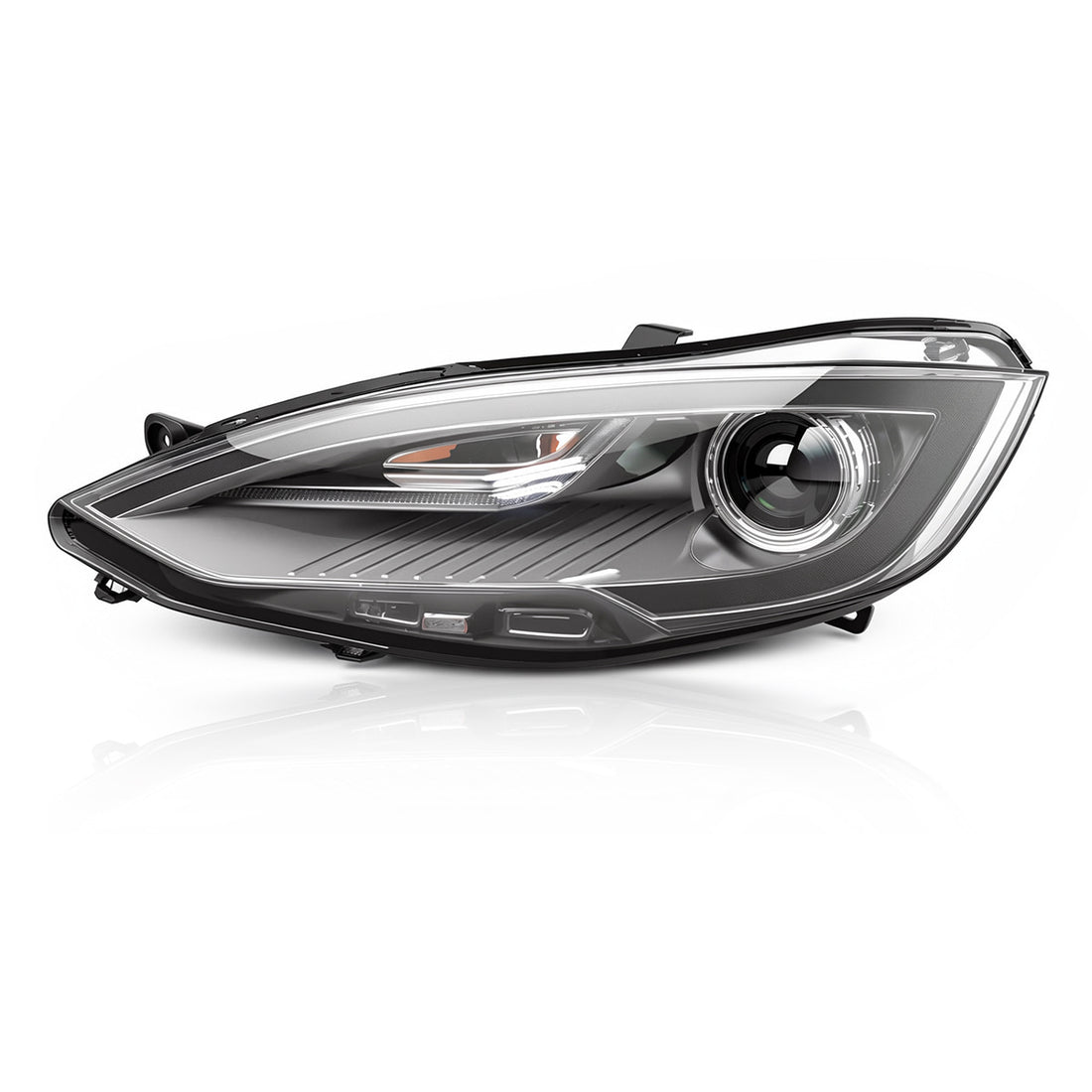 TESERY Bi-Xenon HID Headlight Replacement for Model S (12-15)