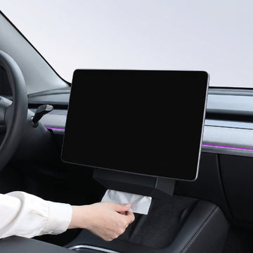 Hidden Silicone Tissue Box Holder for Model 3/Y/S/X