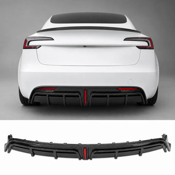 Model 3 Highland Real Carbon Fiber Rear Diffuser | Tesery