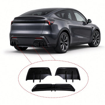 Model Y Standard ABS Body Kit  - Rear Diffuser + Lower Bumper Lip | Tesery