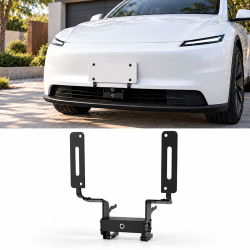 No-Drill Front License Plate Holder for Model Y Standard (2026+)