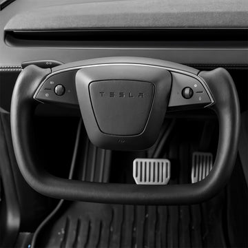 Open-Bottom Yoke Steering Wheel for Model Y Juniper / Model 3 Highland