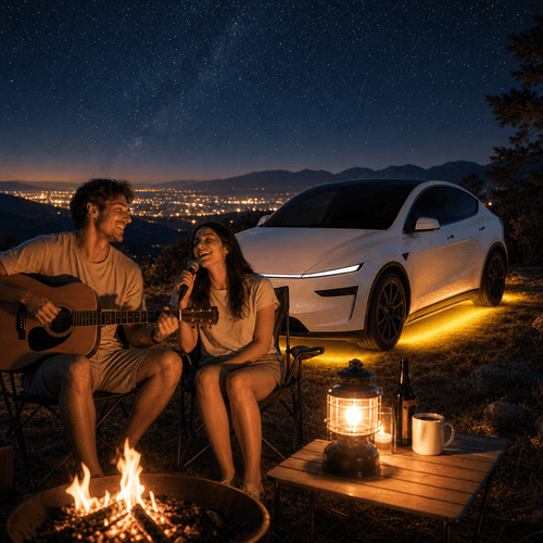 RGB Underglow LED Chassis Ambient Lighting Kit for Model Y Juniper / Model 3 Highland