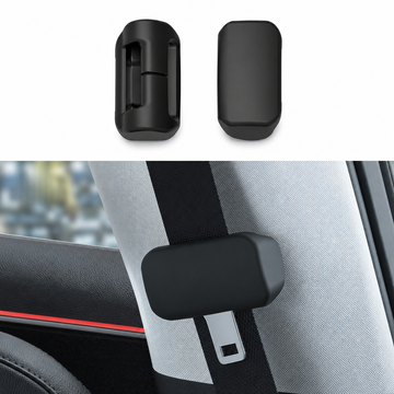 TESERY sædebeltespænde cover sæt til Tesla Model 3 / Model Y