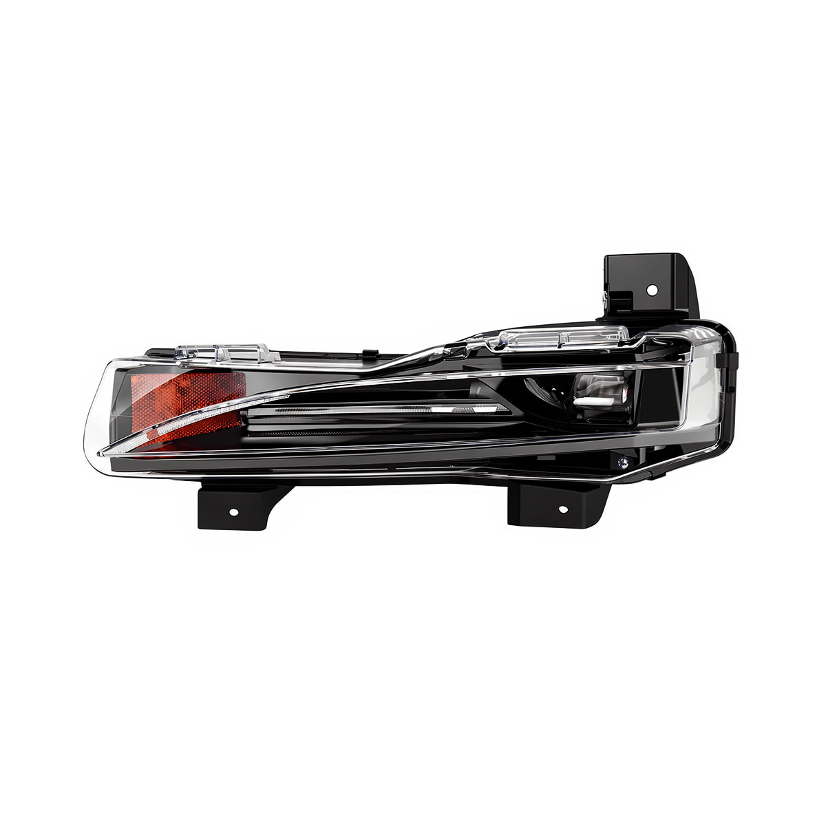 Model S left fog light front view