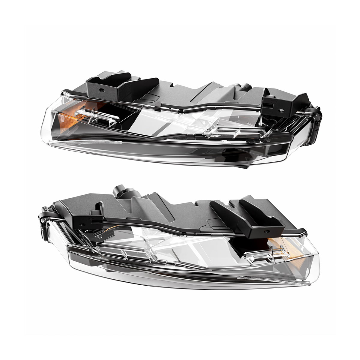 Model X fog light pair rear view