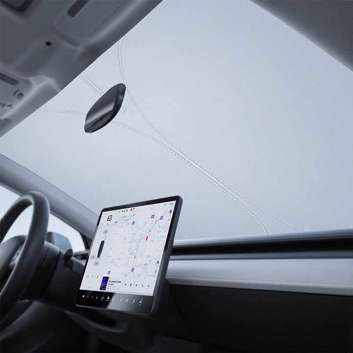 Pare-soleil avant en graphène pour pare-brise pour Model 3 Highland / Model Y Juniper