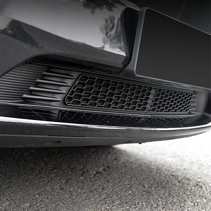 Fit For Tesla Model Y 5DR SUV Front Grille Sticker Smoked Fit For Tesla Model Y 5DR SUV Front Grille Sticker Smoked