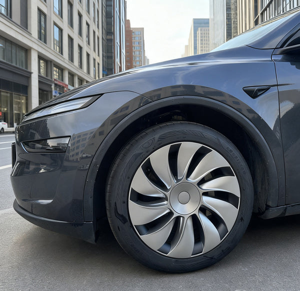 Wheel Covers for Tesla Model Y Juniper 2025+ | 19" Cyclone Design Hubcaps (Set of 4)