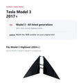 A-Pillar Mirror Triangle Trim for Model 3 / 3 Highland (1130655-00-E / 1130656-00-E） - Tesery Official Store