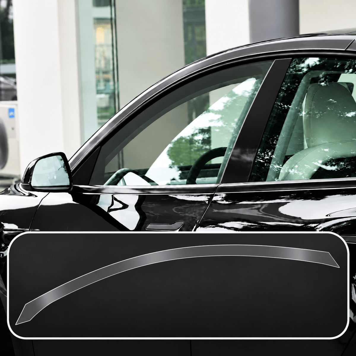 AB-Pillar Protection Film for Tesla Model 3 Highland / Model Y Juniper/ Model YL - Tesery Official Store