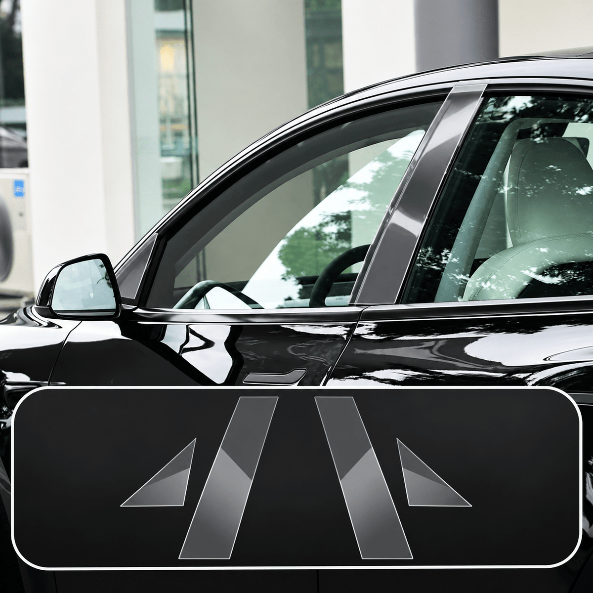 AB-Pillar Protection Film for Tesla Model 3 Highland / Model Y Juniper/ Model YL - Tesery Official Store