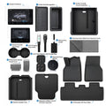 Accessories Kit for Tesla Model Y Premium (2025+) – 13-Piece Must-Have Bundle for New Owners - Tesery Official Store