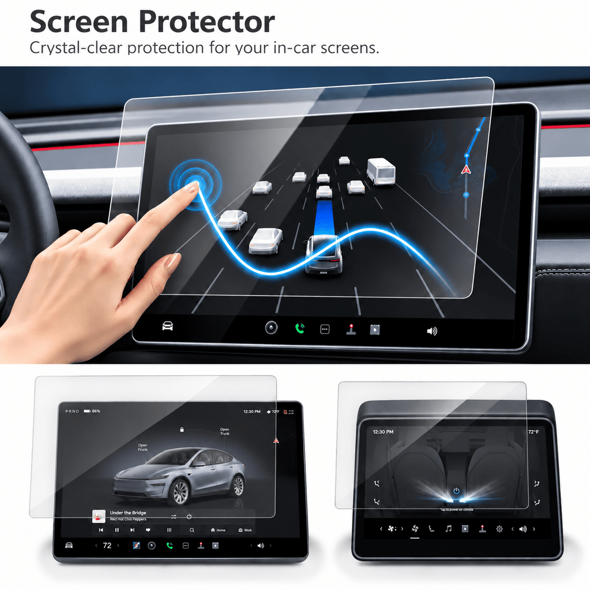 Accessories Kit for Tesla Model Y Premium (2025+) – 13-Piece Must-Have Bundle for New Owners - Tesery Official Store