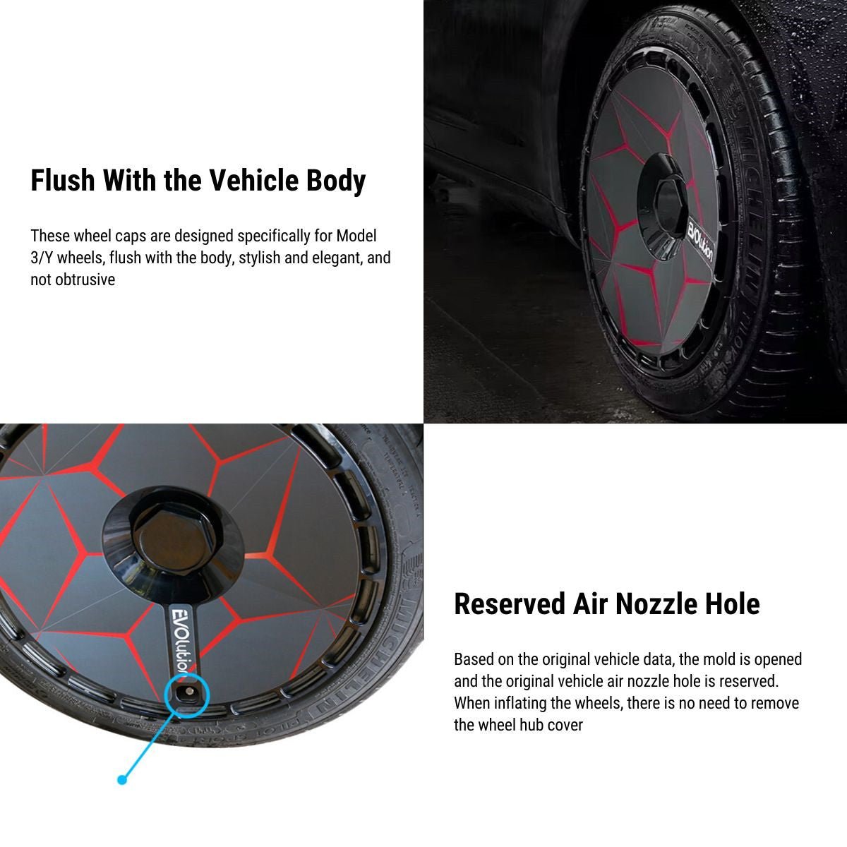 Aero DISC Wheel Covers for Model Y 4PCS | Clearance Sale - Tesery Official Store