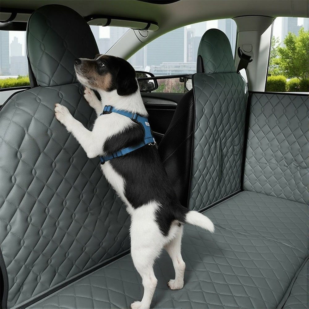 テスラ モデル3/Y/S/X用オールインクルーシブ犬用シートカバー