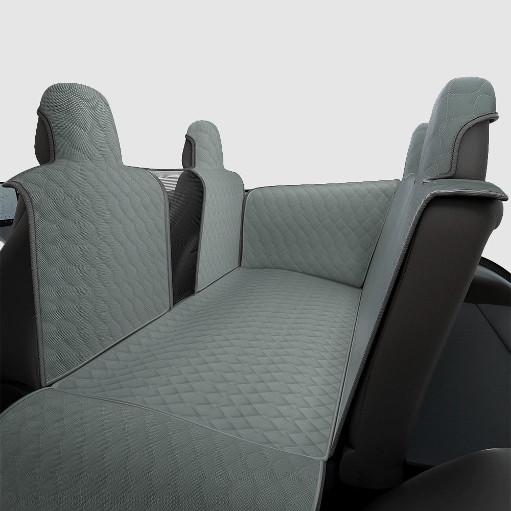 Tesla ペット用シートカバー 黒 テスラ モデル3/Y/S/X用オールインクルーシブ犬用シートカバー