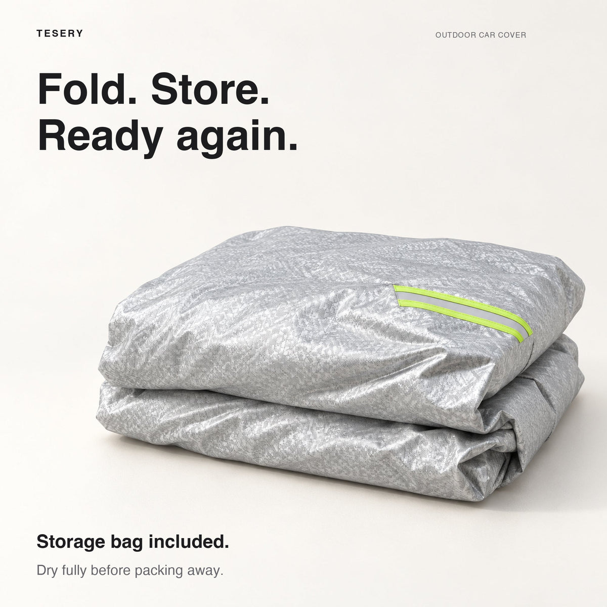 All-Weather Car Cover for Model 3/Y/S | Waterproof Oxford - Tesery Official Store