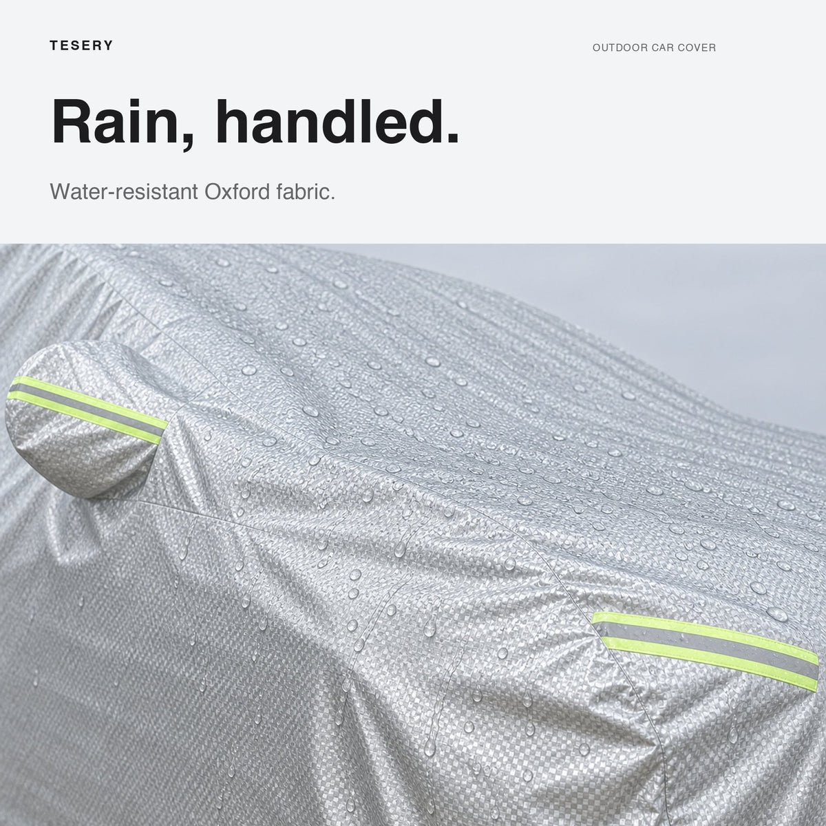 All-Weather Car Cover for Model 3/Y/S | Waterproof Oxford - Tesery Official Store