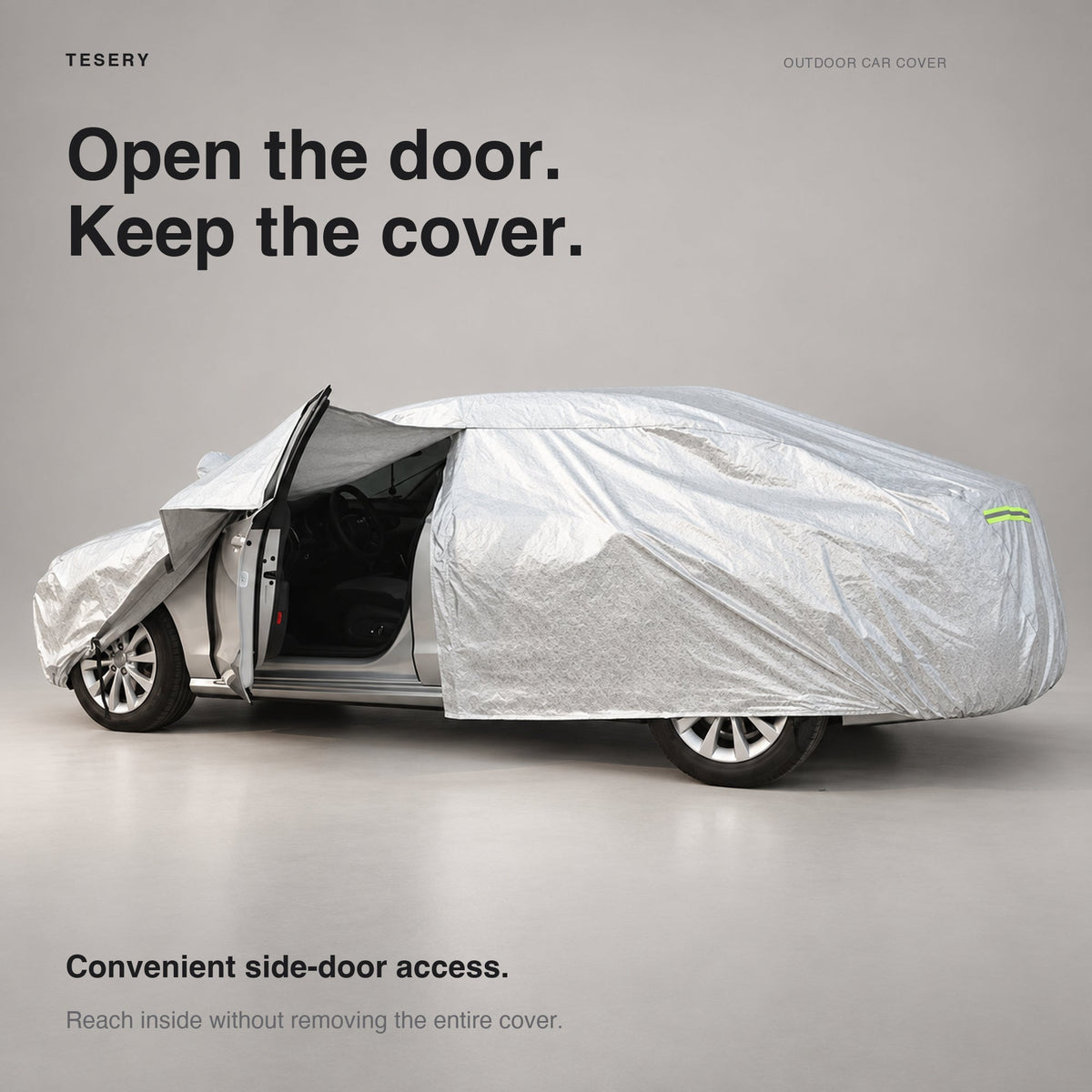 All-Weather Car Cover for Model 3/Y/S | Waterproof Oxford - Tesery Official Store