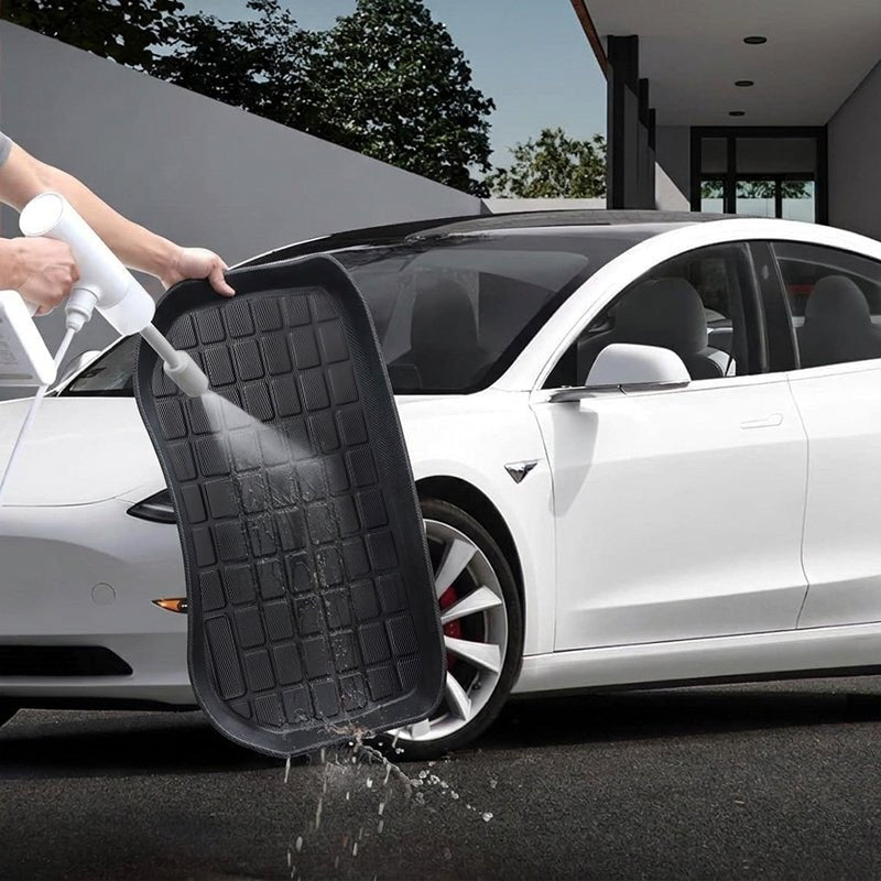 All Weather TPE Front Rear Trunk Mat for Tesla Model 3 - Tesery Official Store