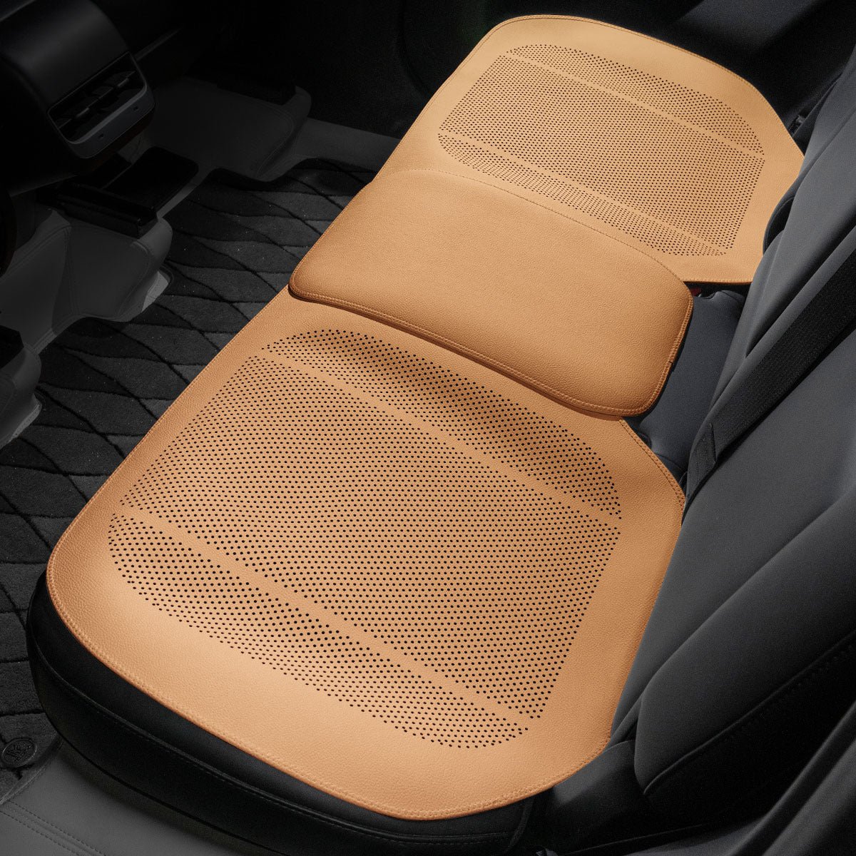 All - Wheather Nappa Leather Car Seat Covers for Tesla Model 3/Y/S/X - Tesery Official Store