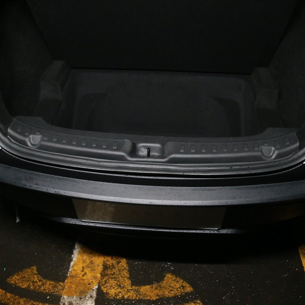 TPE Rear Bumper Protector Model Y Juniper 2025.03+ Invisible Install ...