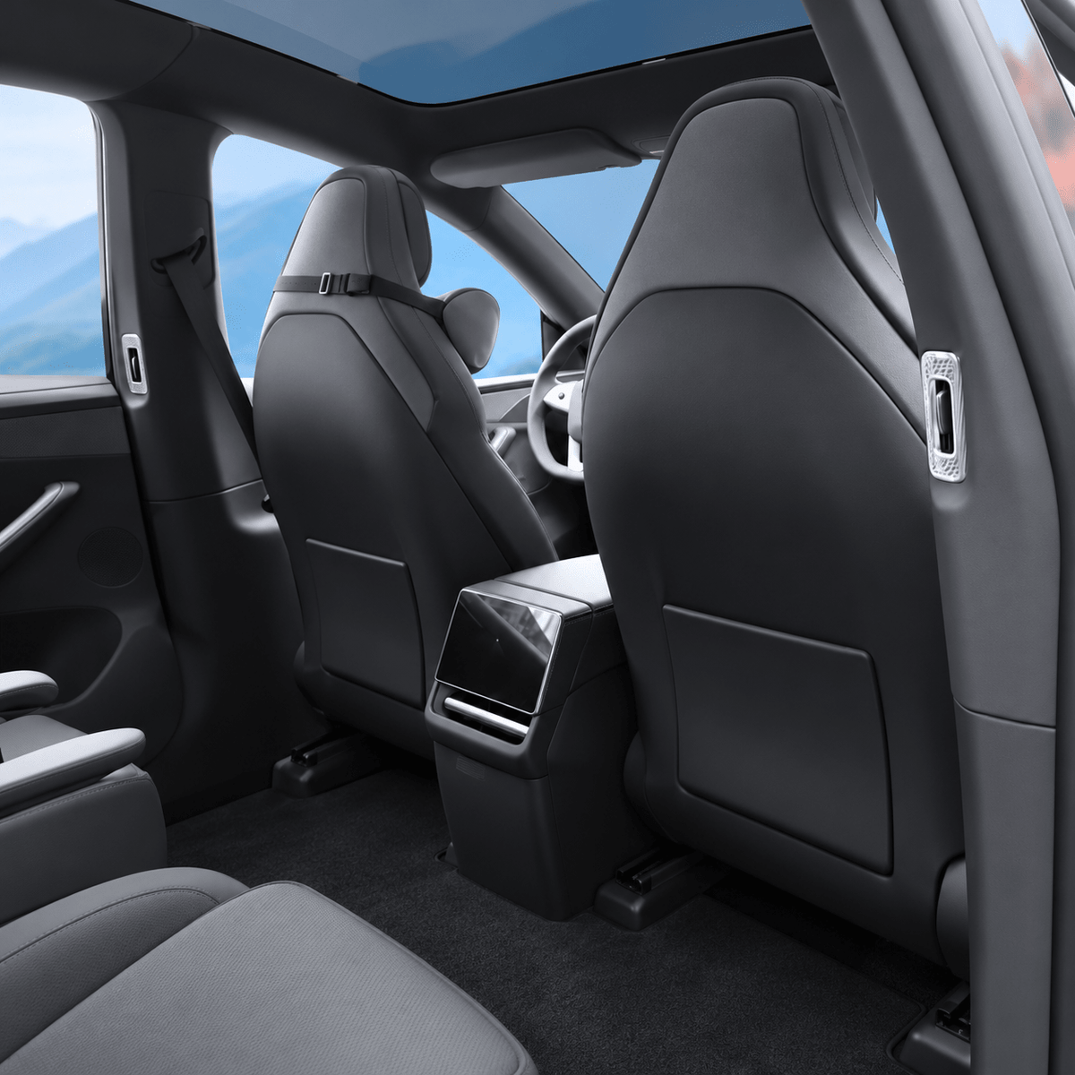 B & C-Pillar Air Vent Trim Covers for Model YL 6-Seat (4PCS) - Tesery Official Store