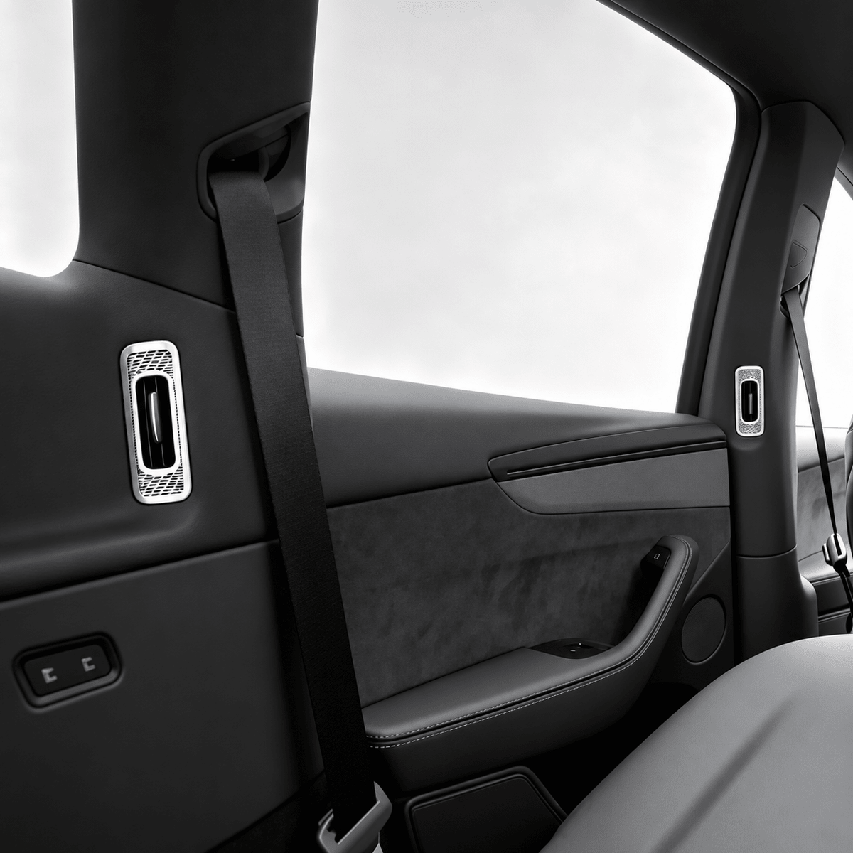 B & C-Pillar Air Vent Trim Covers for Model YL 6-Seat (4PCS) - Tesery Official Store