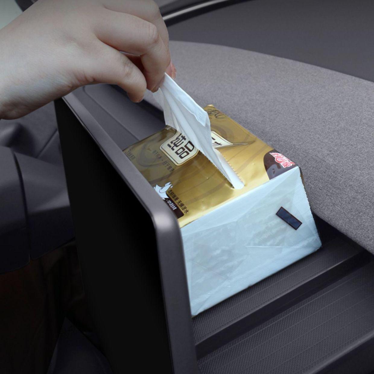 Behind Screen Storage Box for Model 3 Highland & Model Y Juniper | TES