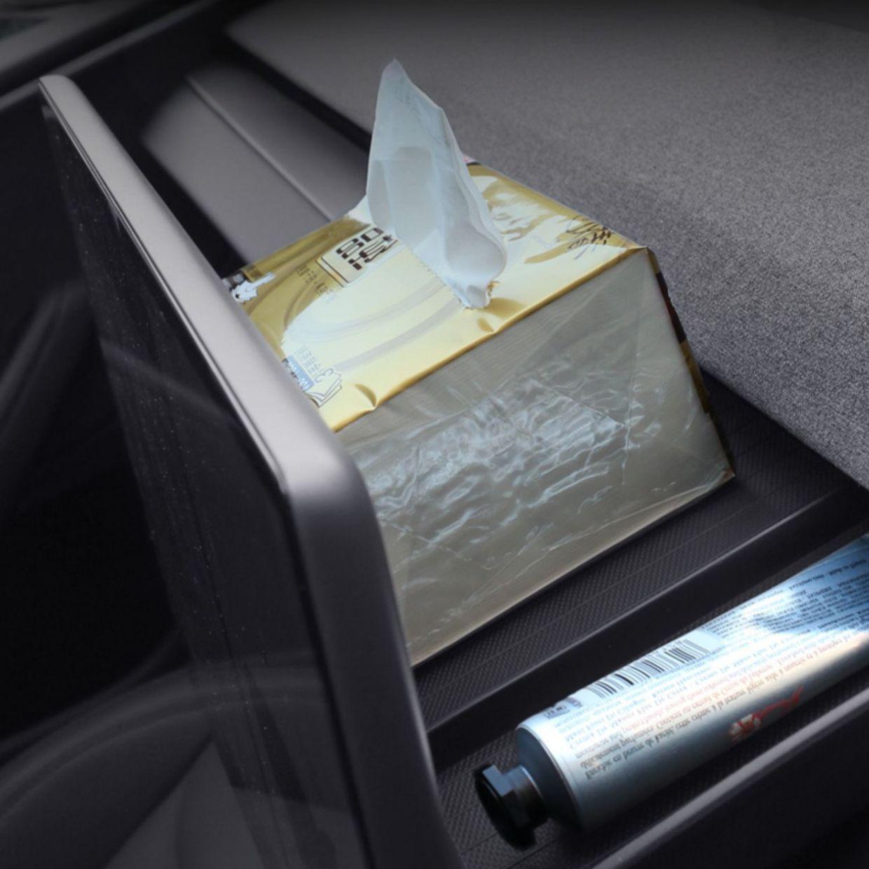Behind Screen Storage Box for Model 3 Highland & Model Y Juniper | TES