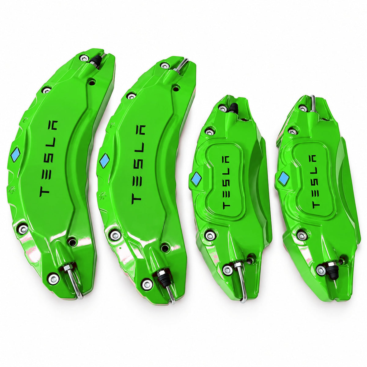 Brake Caliper Covers for Tesla Model S/X | 4-Piece Aluminum Set - Tesery Official Store