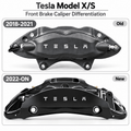 Brake Caliper Covers for Tesla Model S/X | 4-Piece Aluminum Set - Tesery Official Store
