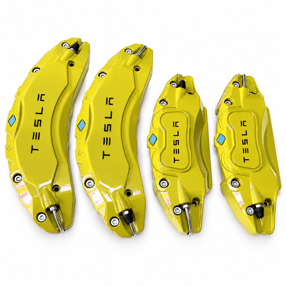 Brake Caliper Covers for Tesla Model S/X | 4-Piece Aluminum Set - Tesery Official Store