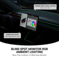BSD Blind Spot Monitor RGB Ambient Lighting for Model 3/Y | OEM Screen Control - Tesery Official Store