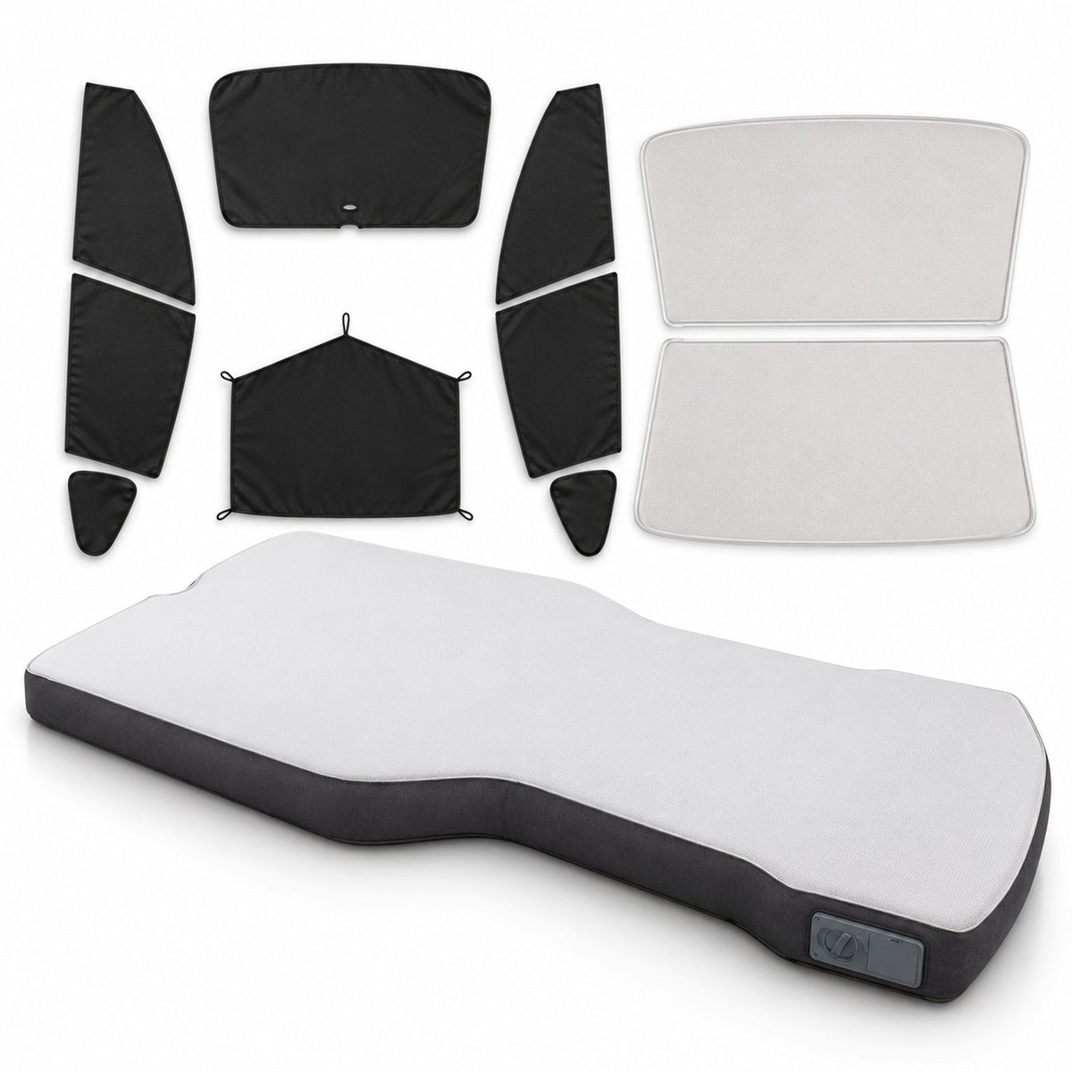 Camping Sleep Bundle for Tesla Model Y Juniper 2025+ – 5-Seat Premium - Tesery Official Store