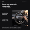 Carbon Fiber Alcantara Round Steering Wheel for Model 3 / Y【Style 15】 - Tesery Official Store