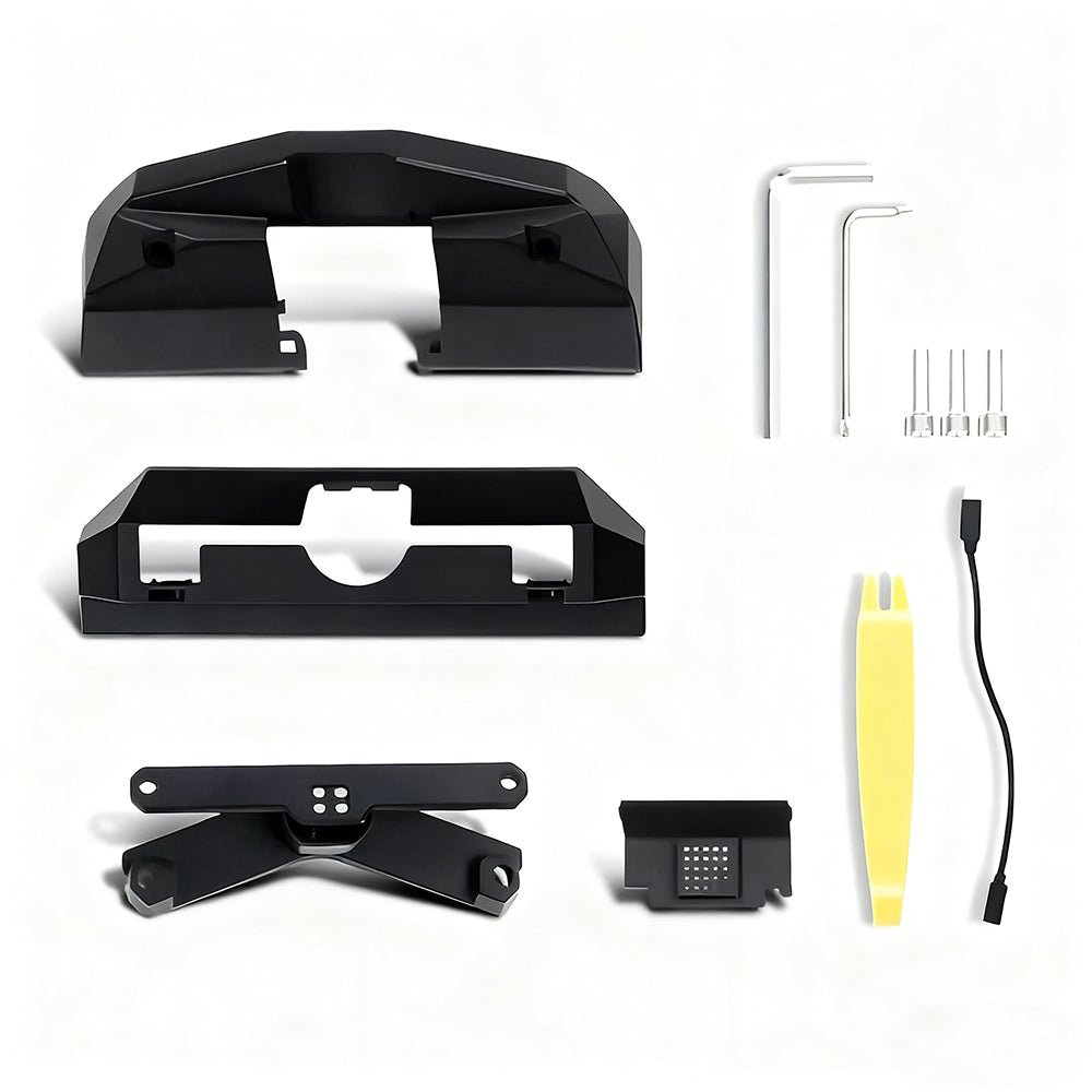 テスラ サイバートラック センタースクリーン スイベル回転マウント