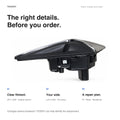 Chrome Side Repeater Camera for Tesla Model 3 (2017–2020) - Tesery Official Store