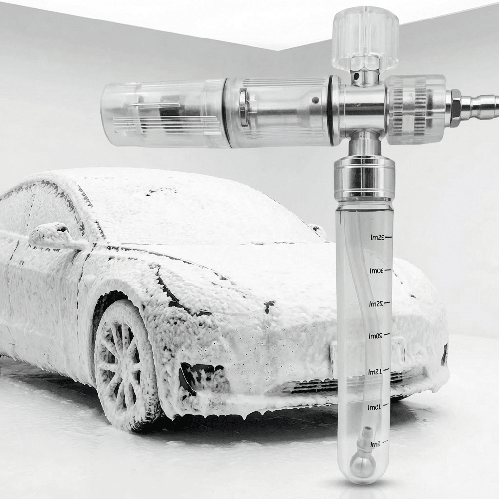 Compact Foam Cannon | Fast & Convenient Car Wash Tool with 1/4" Quick Connect - Tesery Official Store