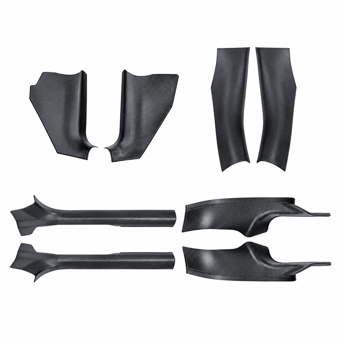 Complete Interior Door Sill Protection Kit for Model Y Juniper | TESERY - Tesery Official Store