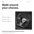 Custom Carbon Fiber Steering Wheel for Tesla Model 3 / Y【F1 Style】 - Tesery Official Store