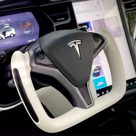 Volant Tesla Yoke/Plaid pour Model 3/Y/S/X/Cybertruck
