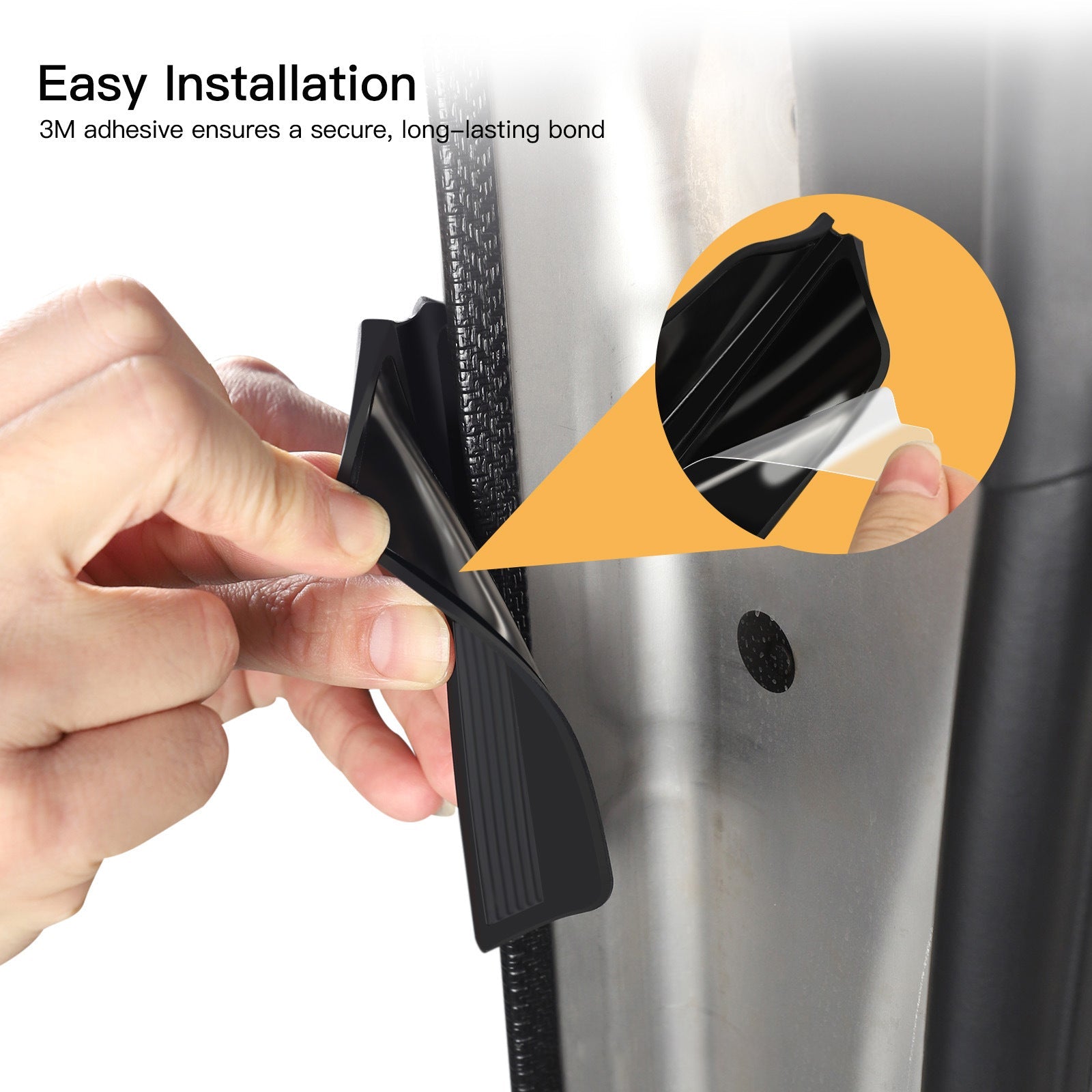 Cybertruck Door Armrest Pads (4 - Pack) | Black Silicone for Comfort & Protection - Tesery Official Store