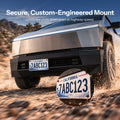 Cybertruck Front License Plate Holder | No-Drill, Anti-Theft Mounting Kit - Tesery Official Store