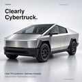 Cybertruck Full Car TPU Paint Protection Film (PPF) | Pre-Cut Custom Fit | Glossy - Tesery Official Store
