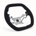 D-Shaped Alcantara Steering Wheel for Model 3 Highland / Model Y Juniper - Tesery Official Store