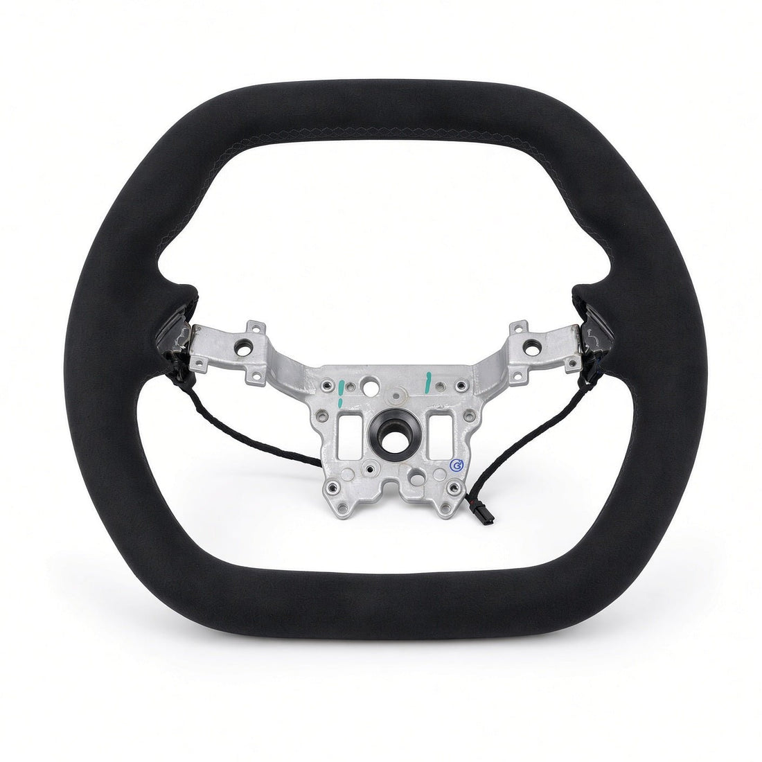 D-Shaped Alcantara Steering Wheel for Model 3 Highland / Model Y Juniper - Tesery Official Store