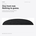 Dashboard Blackout Mat for Model 3/Y Anti-Glare Flannel Dash Cover - Tesery Official Store